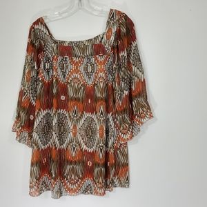 Essentials by Milano Blouse, Size Medium
